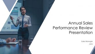 Annual Sales Performance Review Presentation PPT Structure AT