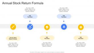 Annual Stock Return Formula In Powerpoint And Google Slides Cpb