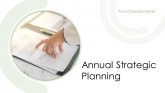Annual Strategic Planning Powerpoint Presentation Slides