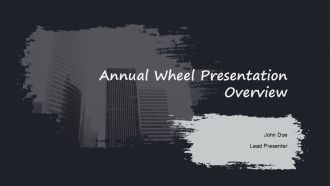Annual Wheel Presentation Overview PPT Information ACP