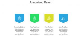 Annualized return ppt powerpoint presentation icon guidelines cpb