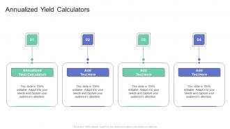 Annualized Yield Calculators In Powerpoint And Google Slides Cpb