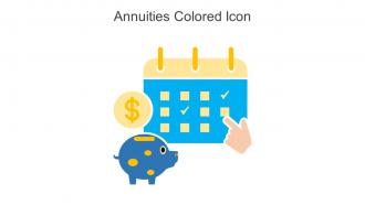 Annuities Colored Icon In Powerpoint Pptx Png And Editable Eps Format