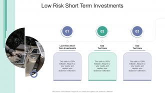 Annuities Low Risk Short Term Investments In Powerpoint And Google Slides Cpb