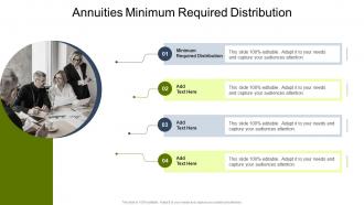 Annuities Minimum Required Distribution In Powerpoint And Google Slides Cpb