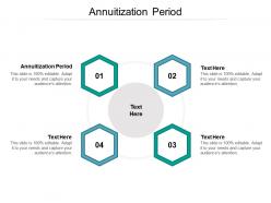 Annuitization period ppt powerpoint presentation ideas smartart cpb