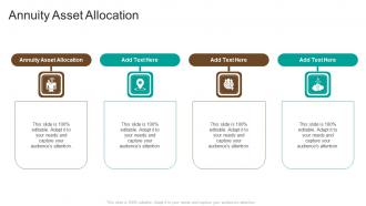 Annuity Asset Allocation In Powerpoint And Google Slides Cpb
