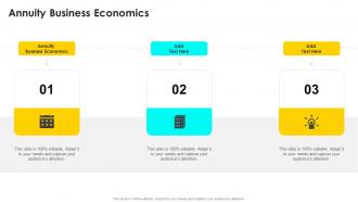 Annuity Business Economics In Powerpoint And Google Slides Cpb