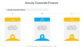 Annuity Corporate Finance In Powerpoint And Google Slides Cpb