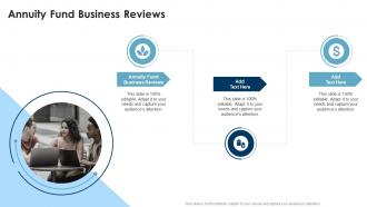 Annuity Fund Business Reviews In Powerpoint And Google Slides Cpb