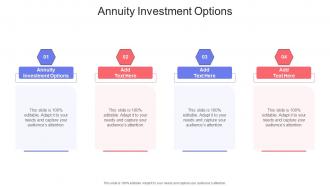 Annuity Investment Options In Powerpoint And Google Slides Cpb