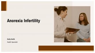 Anorexia Infertility PPT Outline ACP