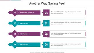 Another Way Saying Feel In Powerpoint And Google Slides Cpb