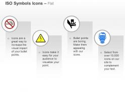 Ansi iso semi hazard mandatory action prohibition symbols iso icons for powerpoint