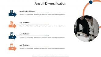 Ansoff Diversification In Powerpoint And Google Slides Cpb