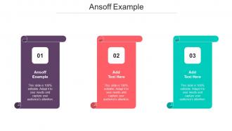 Ansoff Example Ppt Powerpoint Presentation Show Inspiration Cpb