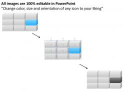 79638786 style hierarchy matrix 1 piece powerpoint template diagram graphic slide