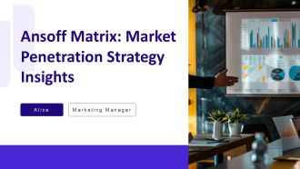 Ansoff Matrix Market Penetration Strategy Insights PPT Designs AT