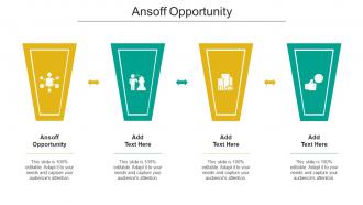 Ansoff Opportunit Ppt Powerpoint Presentation Show Objects Cpb