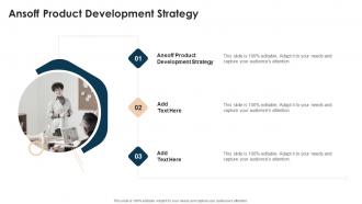 Ansoff Product Development Strategy In Powerpoint And Google Slides Cpb
