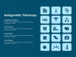 Antagonistic pleiotropy ppt powerpoint presentation portfolio tips