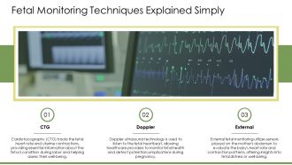 Antenatal Care Tests And Screenings Explained Simply PPT Summary AT Compatible Adaptable