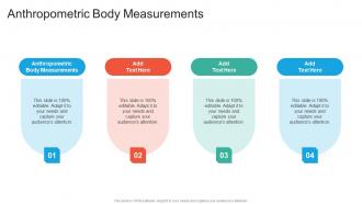 Anthropometric Body Measurements In Powerpoint And Google Slides Cpb