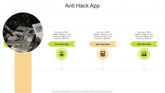 Anti Hack App In Powerpoint And Google Slides Cpb