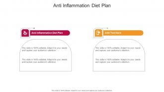 Anti Inflammation Diet Plan In Powerpoint And Google Slides Cpb