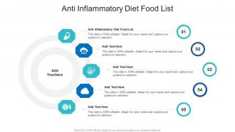 Anti Inflammatory Diet Food List In Powerpoint And Google Slides Cpb