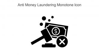 Anti Money Laundering Monotone Icon In Powerpoint Pptx Png And Editable Eps Format