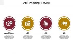 Anti phishing service ppt powerpoint presentation infographic template brochure cpb