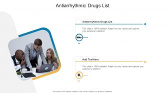 Antiarrhythmic Drugs List In Powerpoint And Google Slides Cpb