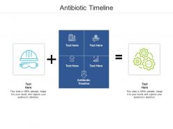 Antibiotic timeline ppt powerpoint presentation gallery themes cpb
