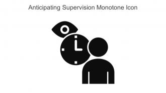 Anticipating Supervision Monotone Icon In Powerpoint Pptx Png And Editable Eps Format