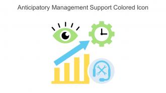 Anticipatory Management Support Colored Icon In Powerpoint Pptx Png And Editable Eps Format