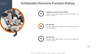 Antidiuretic Hormone Function Kidney In Powerpoint And Google Slides Cpb