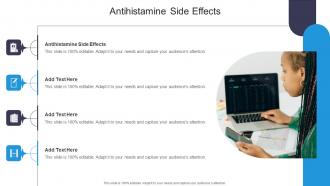 Antihistamine Side Effects In Powerpoint And Google Slides Cpb