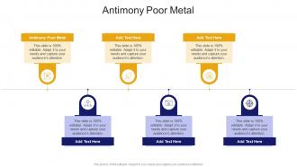 Antimony Poor Metal In Powerpoint And Google Slides Cpb