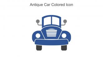 Antique Car Colored Icon In Powerpoint Pptx Png And Editable Eps Format