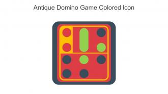 Antique Domino Game Colored Icon In Powerpoint Pptx Png And Editable Eps Format