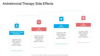 Antiretroviral Therapy Side Effects In Powerpoint And Google Slides Cpb