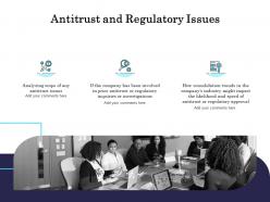 Antitrust and regulatory issues ppt powerpoint presentation styles design ideas