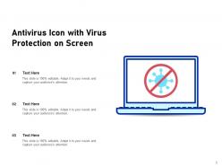 Antivirus Icon Exclamation Protection Computer Monitor