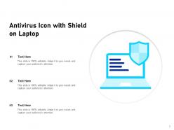 Antivirus icon exclamation protection computer monitor