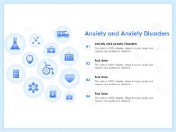 Anxiety and anxiety disorders ppt powerpoint presentation slides gridlines