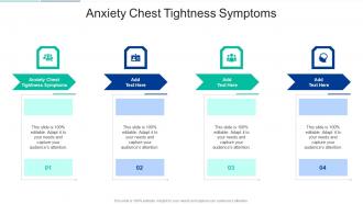 Anxiety Chest Tightness Symptoms In Powerpoint And Google Slides Cpb