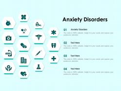 Anxiety disorders ppt powerpoint presentation outline clipart