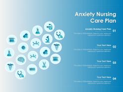 Anxiety nursing care plan ppt powerpoint presentation icon files