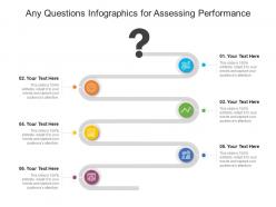 Any questions for assessing performance infographic template